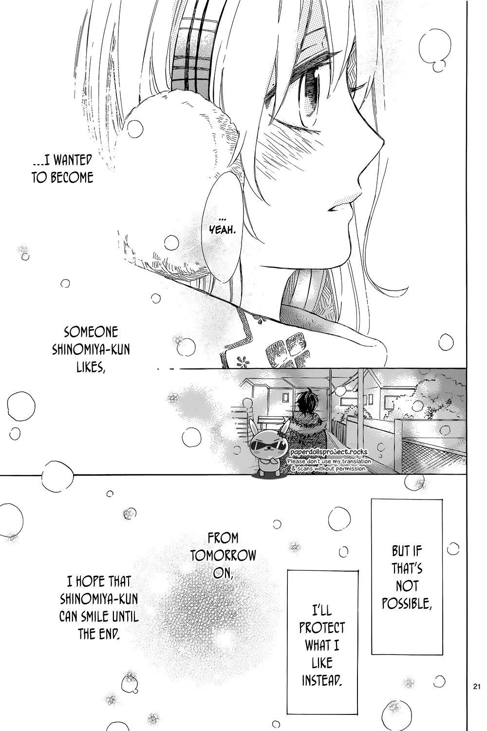 Shinomiya-kun no Sekai ga Owatte mo Chapter 3.2 page 23 - Chapter 3 v2 : The end.