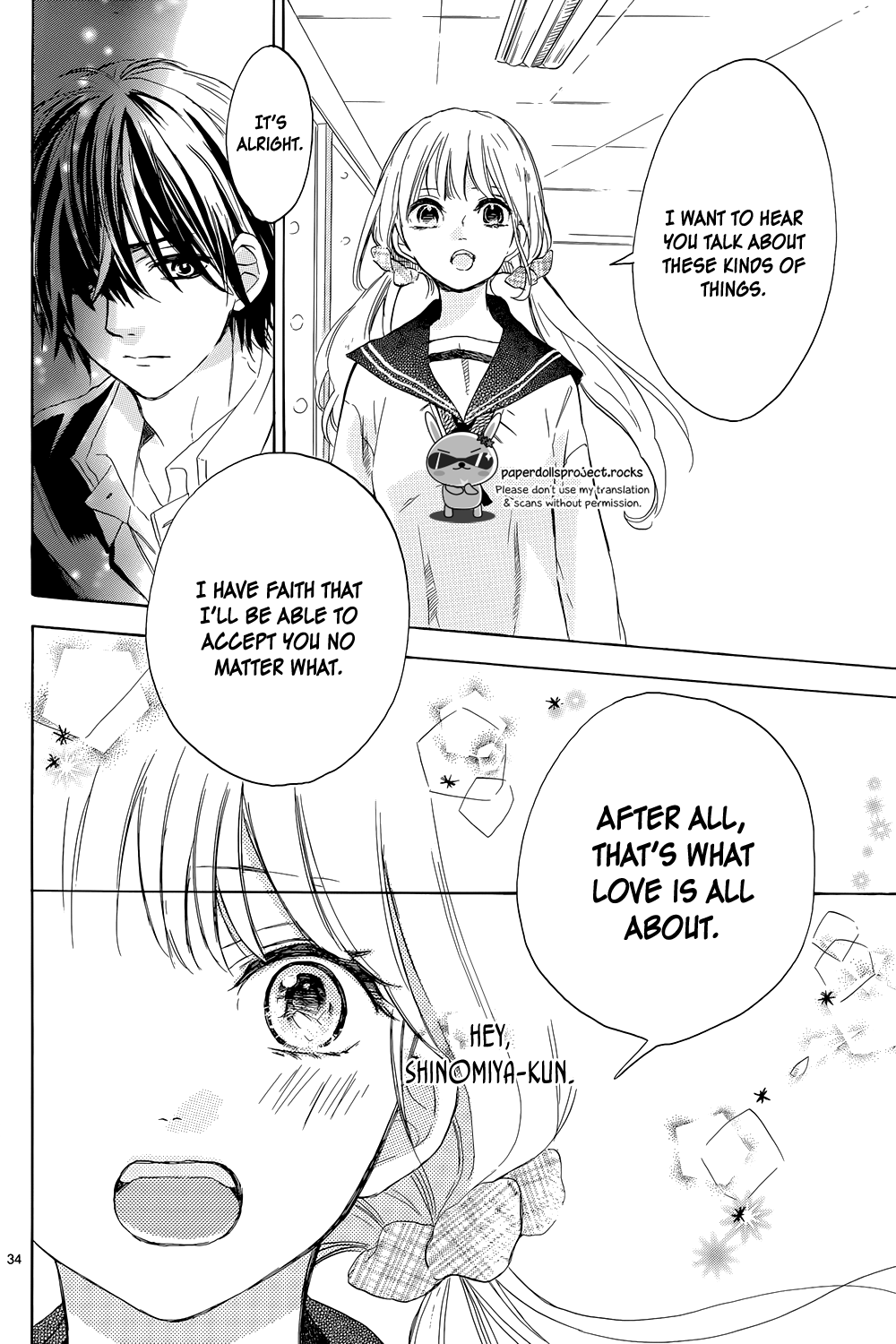 Shinomiya-kun no Sekai ga Owatte mo Chapter 3.2 page 36 - Chapter 3 v2 : The end.