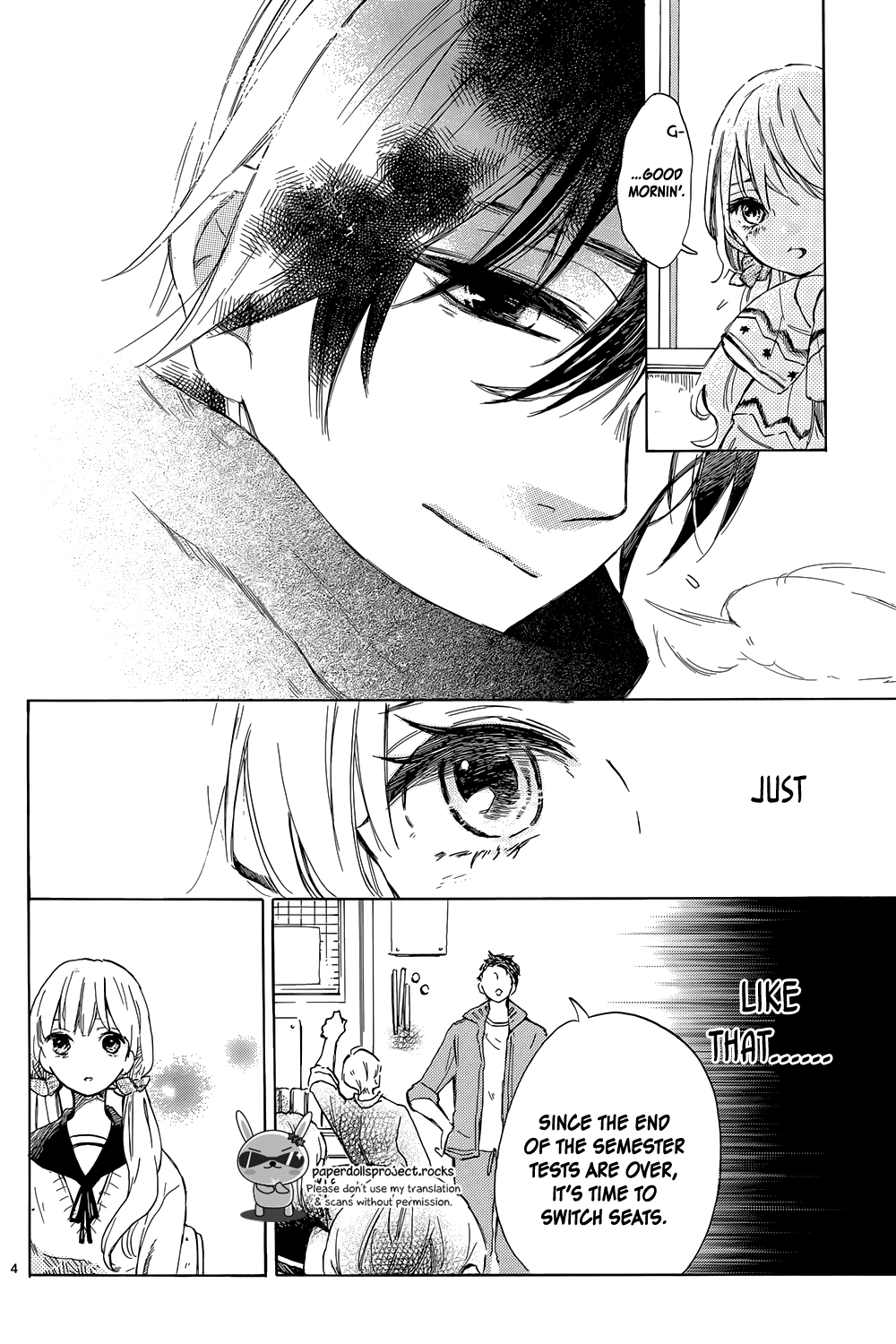 Shinomiya-kun no Sekai ga Owatte mo Chapter 3.2 page 6 - Chapter 3 v2 : The end.