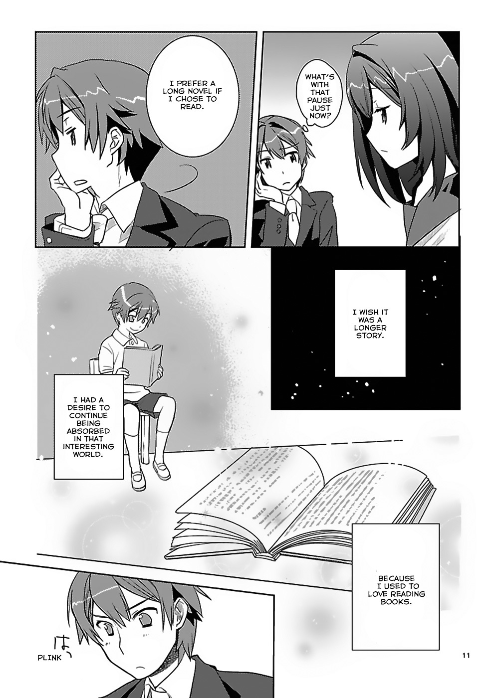 Shinonome Yuuko wa Tanpen Shousetsu o Aishite Iru Chapter 1 page 11 - Chapter 1