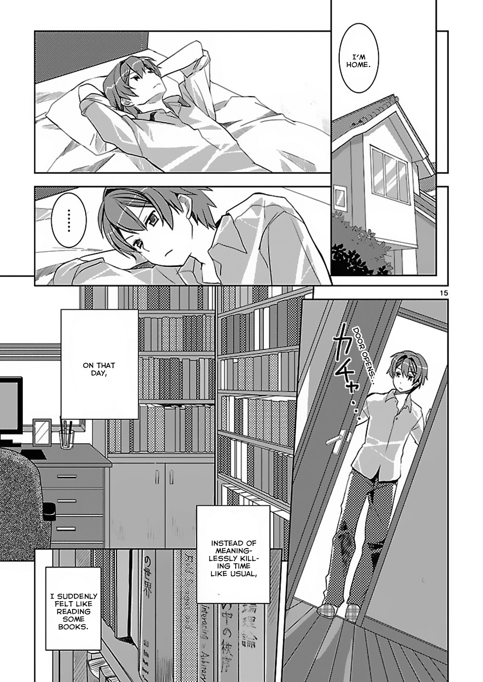 Shinonome Yuuko wa Tanpen Shousetsu o Aishite Iru Chapter 1 page 15 - Chapter 1