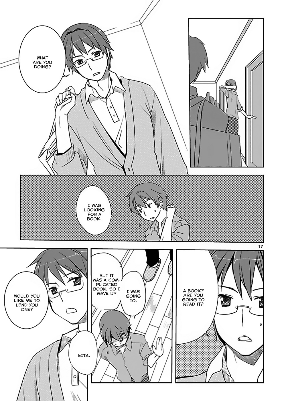 Shinonome Yuuko wa Tanpen Shousetsu o Aishite Iru Chapter 1 page 17 - Chapter 1