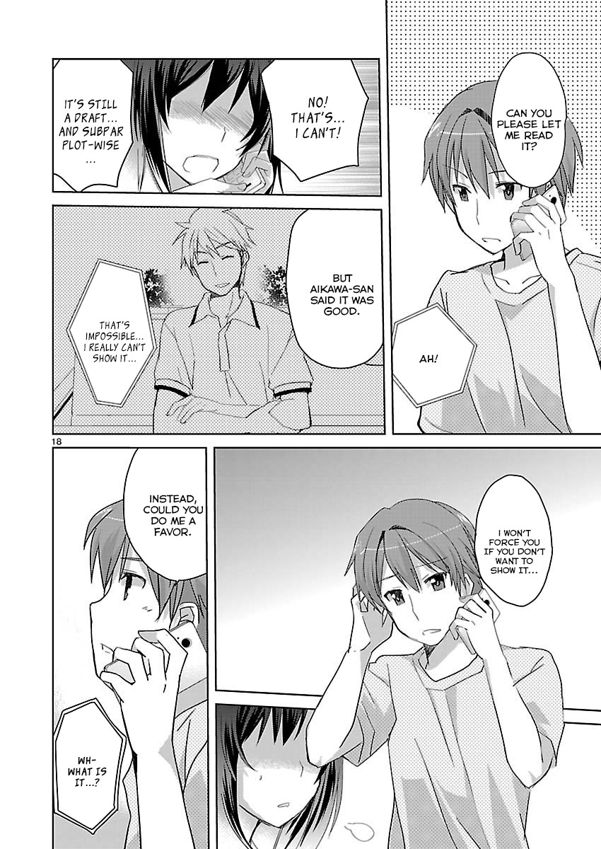 Shinonome Yuuko wa Tanpen Shousetsu o Aishite Iru Chapter 10 page 18 - Chapter 10: [END]