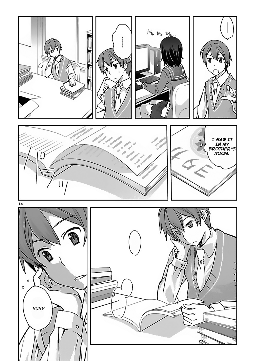 Shinonome Yuuko wa Tanpen Shousetsu o Aishite Iru Chapter 2 page 14 - Chapter 2