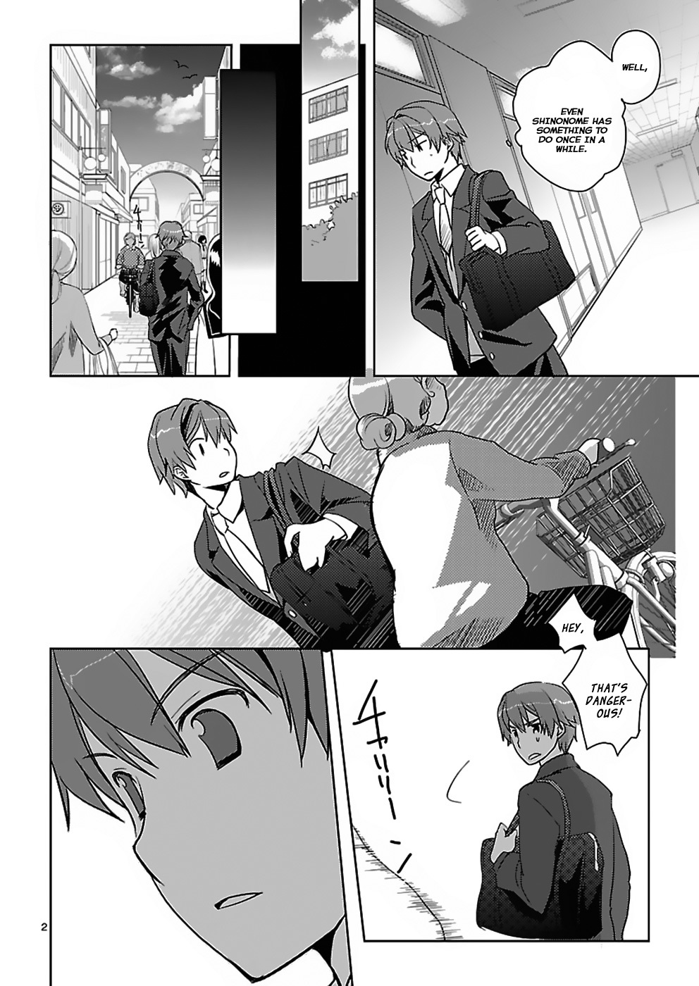 Shinonome Yuuko wa Tanpen Shousetsu o Aishite Iru Chapter 2 page 2 - Chapter 2