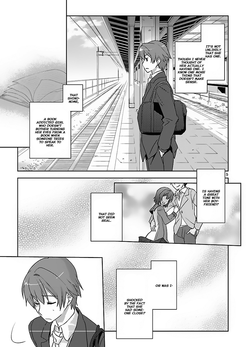 Shinonome Yuuko wa Tanpen Shousetsu o Aishite Iru Chapter 2 page 5 - Chapter 2