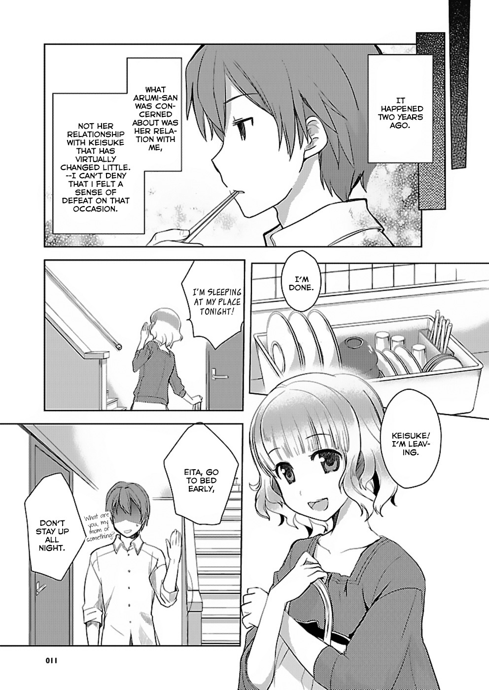 Shinonome Yuuko wa Tanpen Shousetsu o Aishite Iru Chapter 3 page 11 - Chapter 3