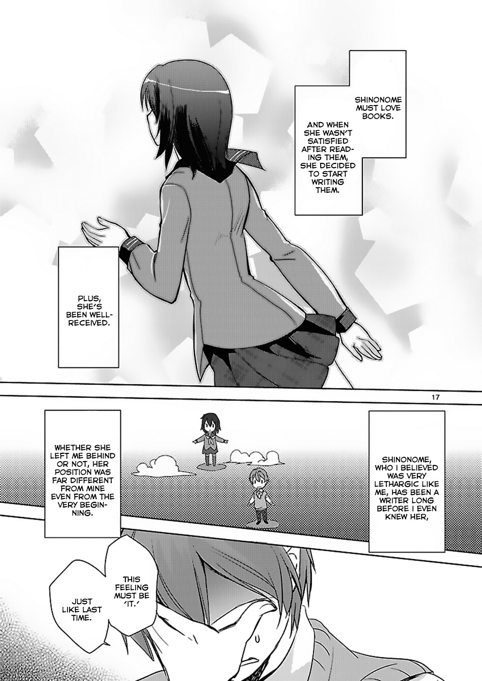Shinonome Yuuko wa Tanpen Shousetsu o Aishite Iru Chapter 3 page 17 - Chapter 3