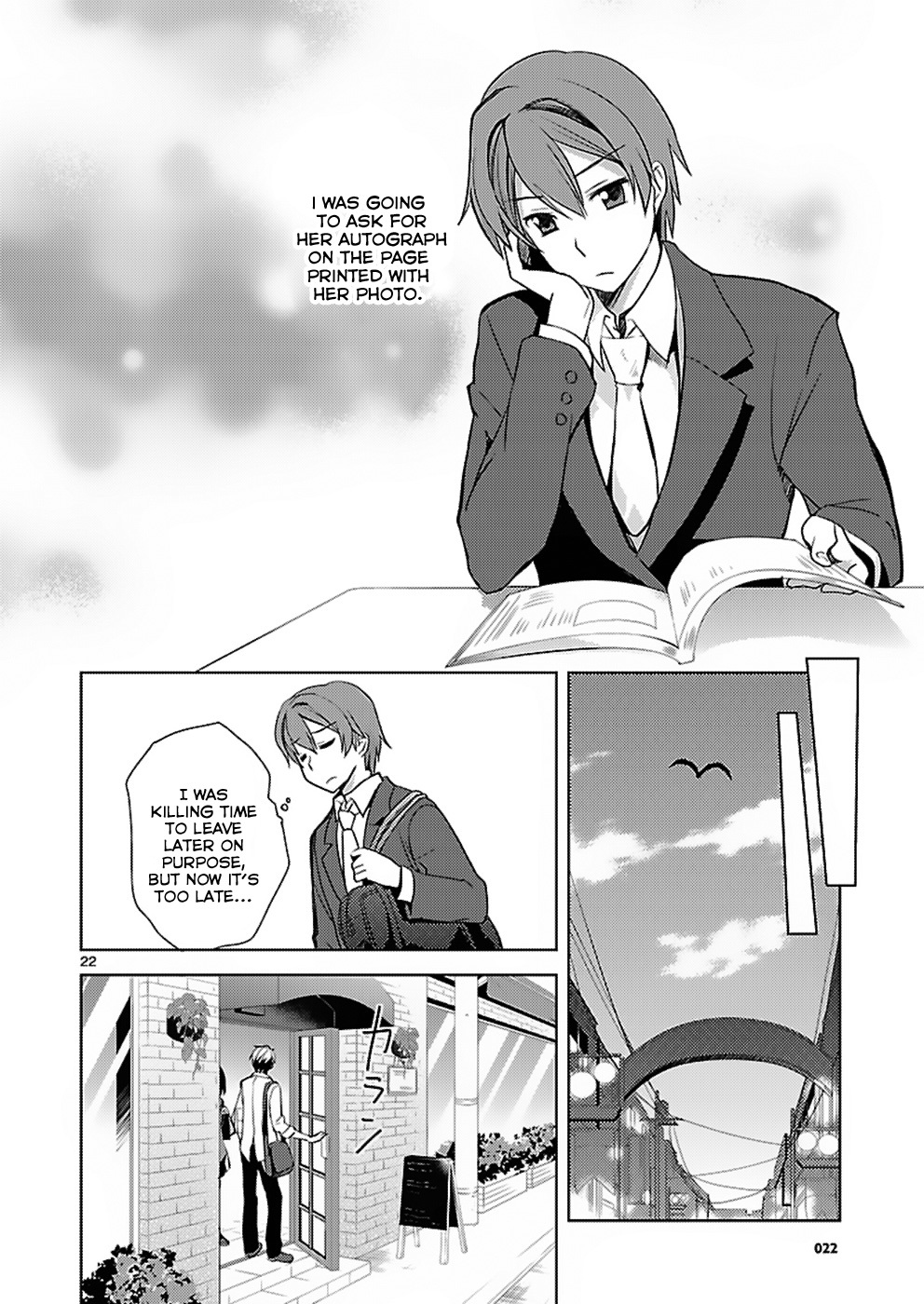 Shinonome Yuuko wa Tanpen Shousetsu o Aishite Iru Chapter 3 page 22 - Chapter 3