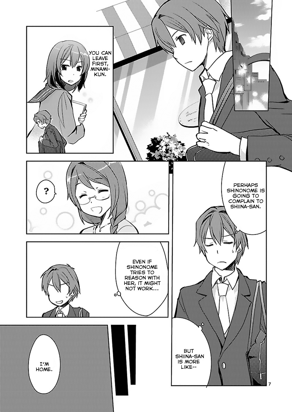 Shinonome Yuuko wa Tanpen Shousetsu o Aishite Iru Chapter 3 page 7 - Chapter 3