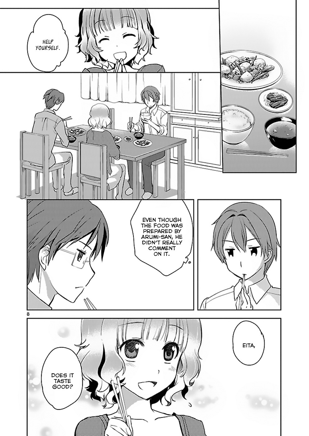 Shinonome Yuuko wa Tanpen Shousetsu o Aishite Iru Chapter 3 page 8 - Chapter 3