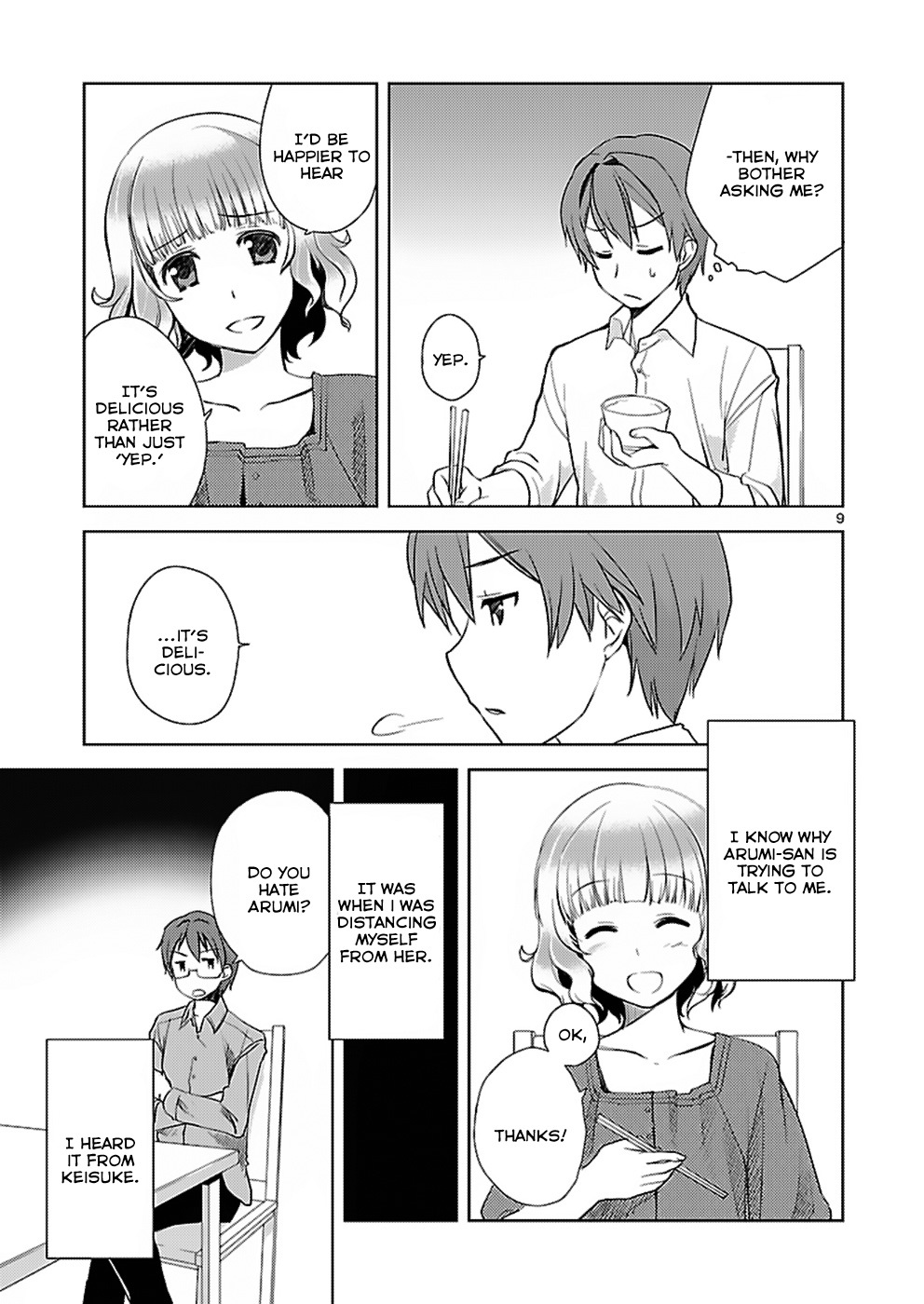 Shinonome Yuuko wa Tanpen Shousetsu o Aishite Iru Chapter 3 page 9 - Chapter 3