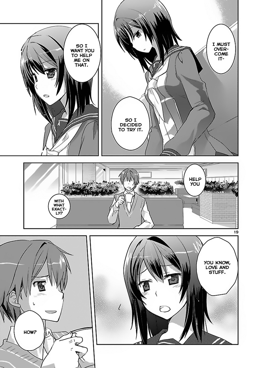 Shinonome Yuuko wa Tanpen Shousetsu o Aishite Iru Chapter 4 page 19 - Chapter 4
