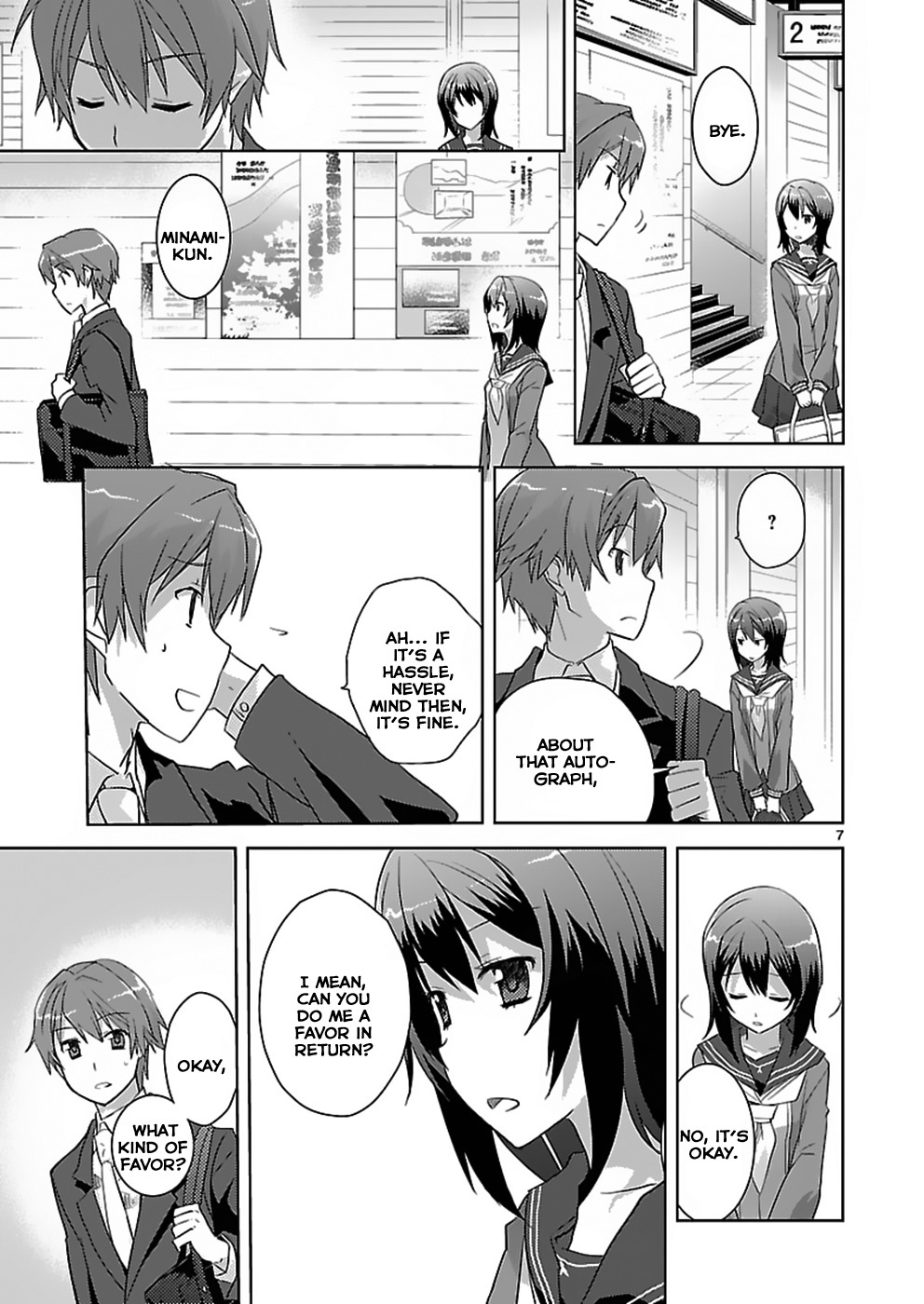 Shinonome Yuuko wa Tanpen Shousetsu o Aishite Iru Chapter 4 page 7 - Chapter 4