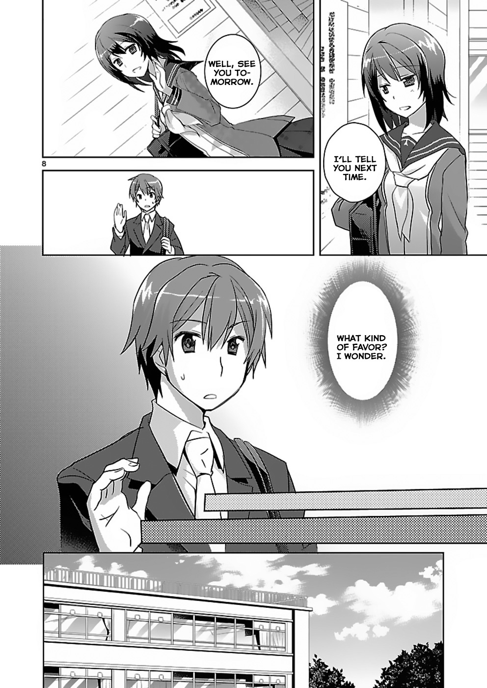 Shinonome Yuuko wa Tanpen Shousetsu o Aishite Iru Chapter 4 page 8 - Chapter 4