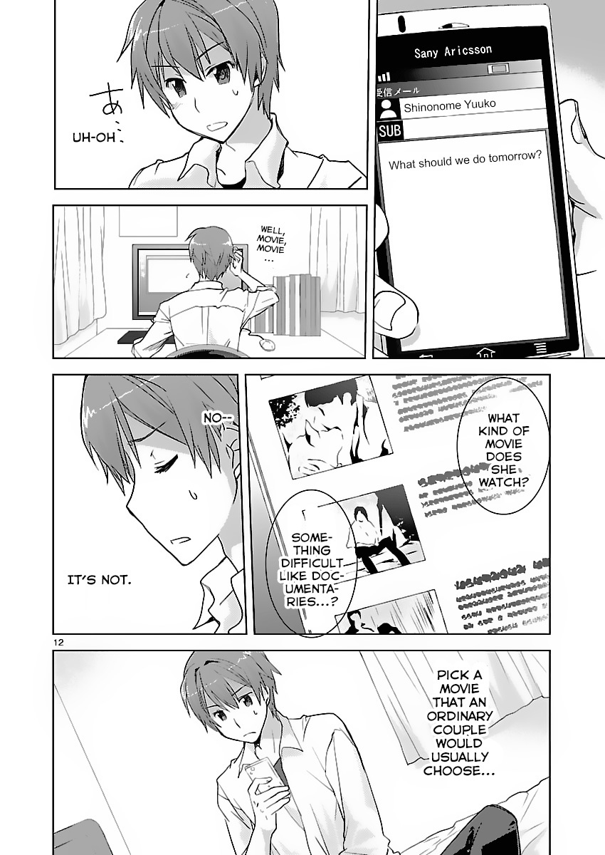 Shinonome Yuuko wa Tanpen Shousetsu o Aishite Iru Chapter 5 page 12 - Chapter 5