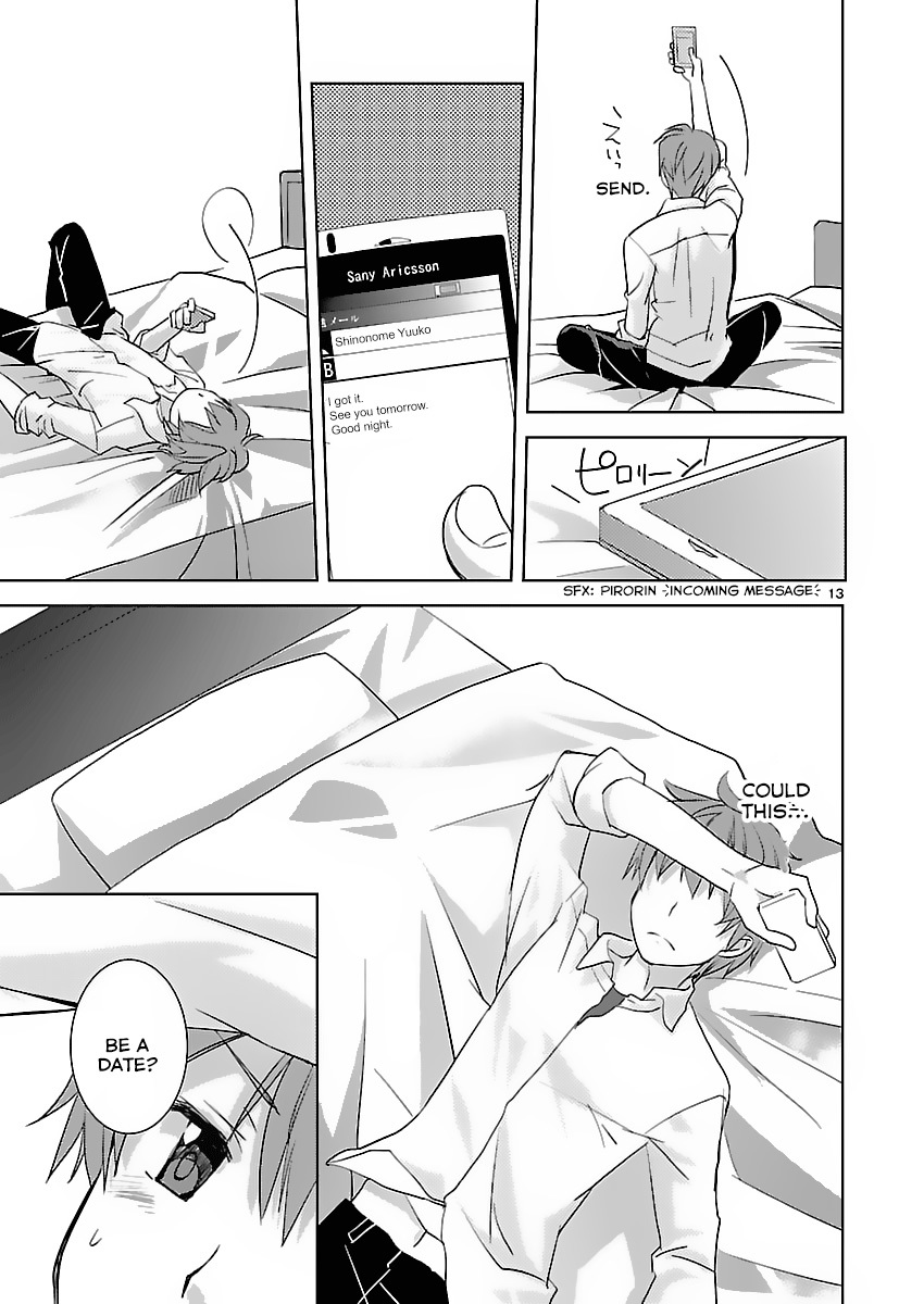 Shinonome Yuuko wa Tanpen Shousetsu o Aishite Iru Chapter 5 page 13 - Chapter 5