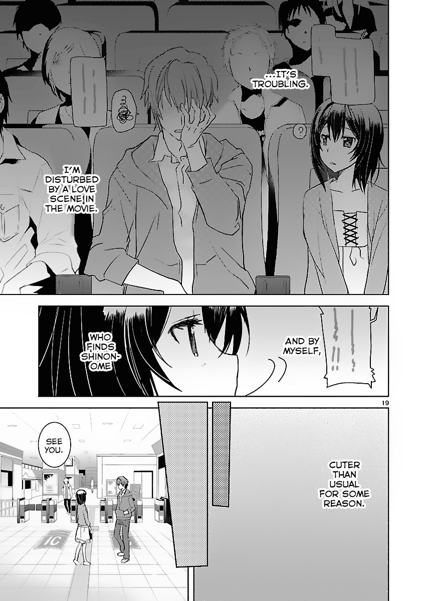 Shinonome Yuuko wa Tanpen Shousetsu o Aishite Iru Chapter 5 page 19 - Chapter 5