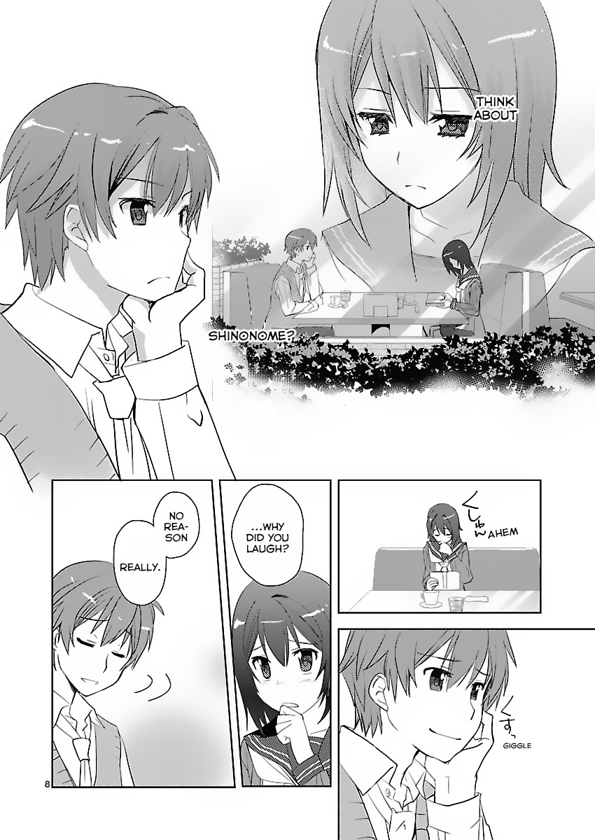 Shinonome Yuuko wa Tanpen Shousetsu o Aishite Iru Chapter 5 page 8 - Chapter 5