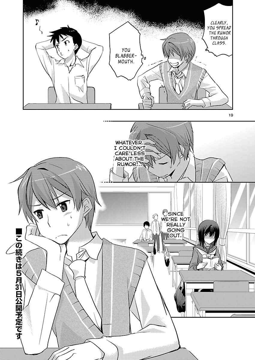 Shinonome Yuuko wa Tanpen Shousetsu o Aishite Iru Chapter 7 page 19 - Chapter 7