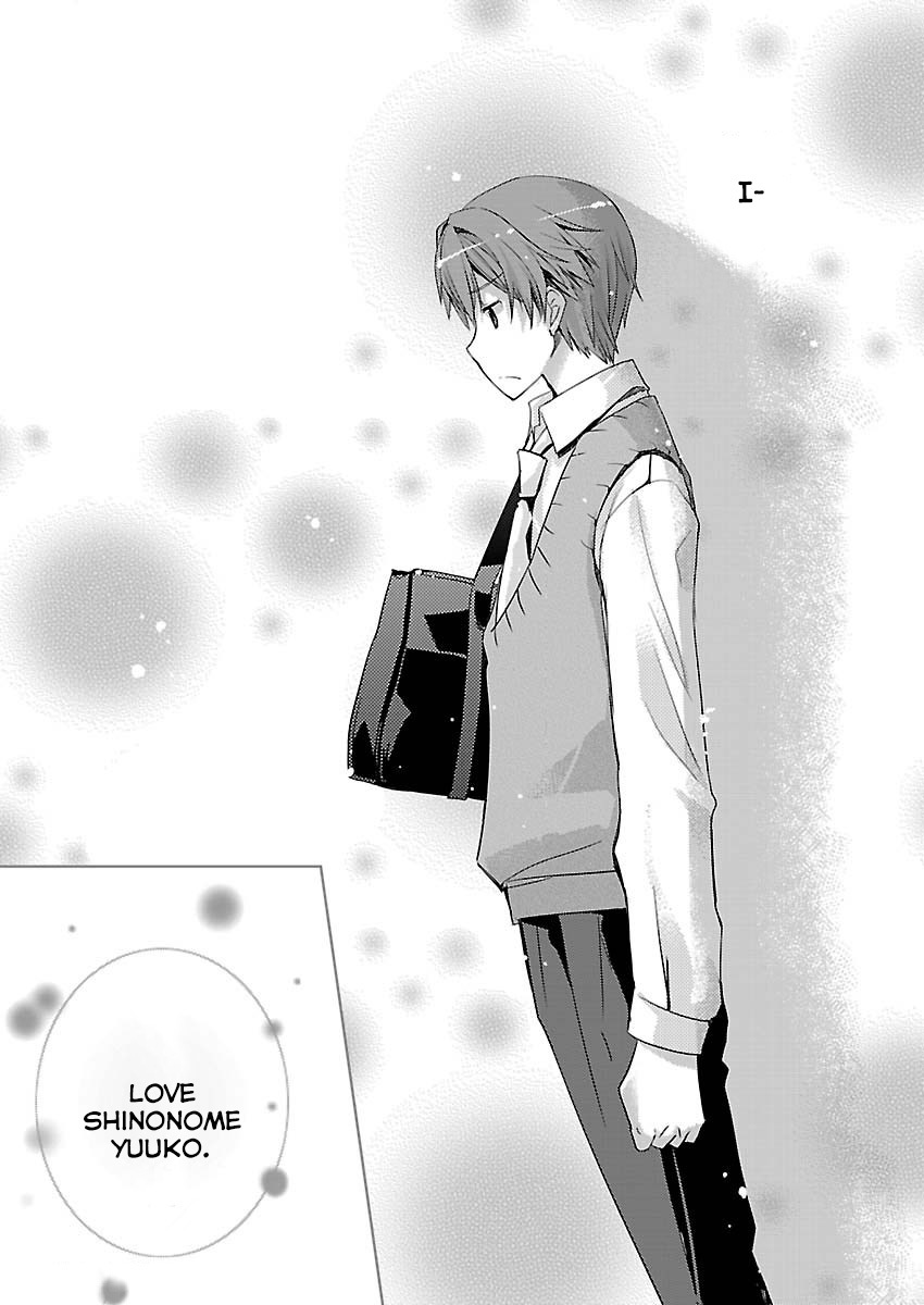 Shinonome Yuuko wa Tanpen Shousetsu o Aishite Iru Chapter 7 page 36 - Chapter 7