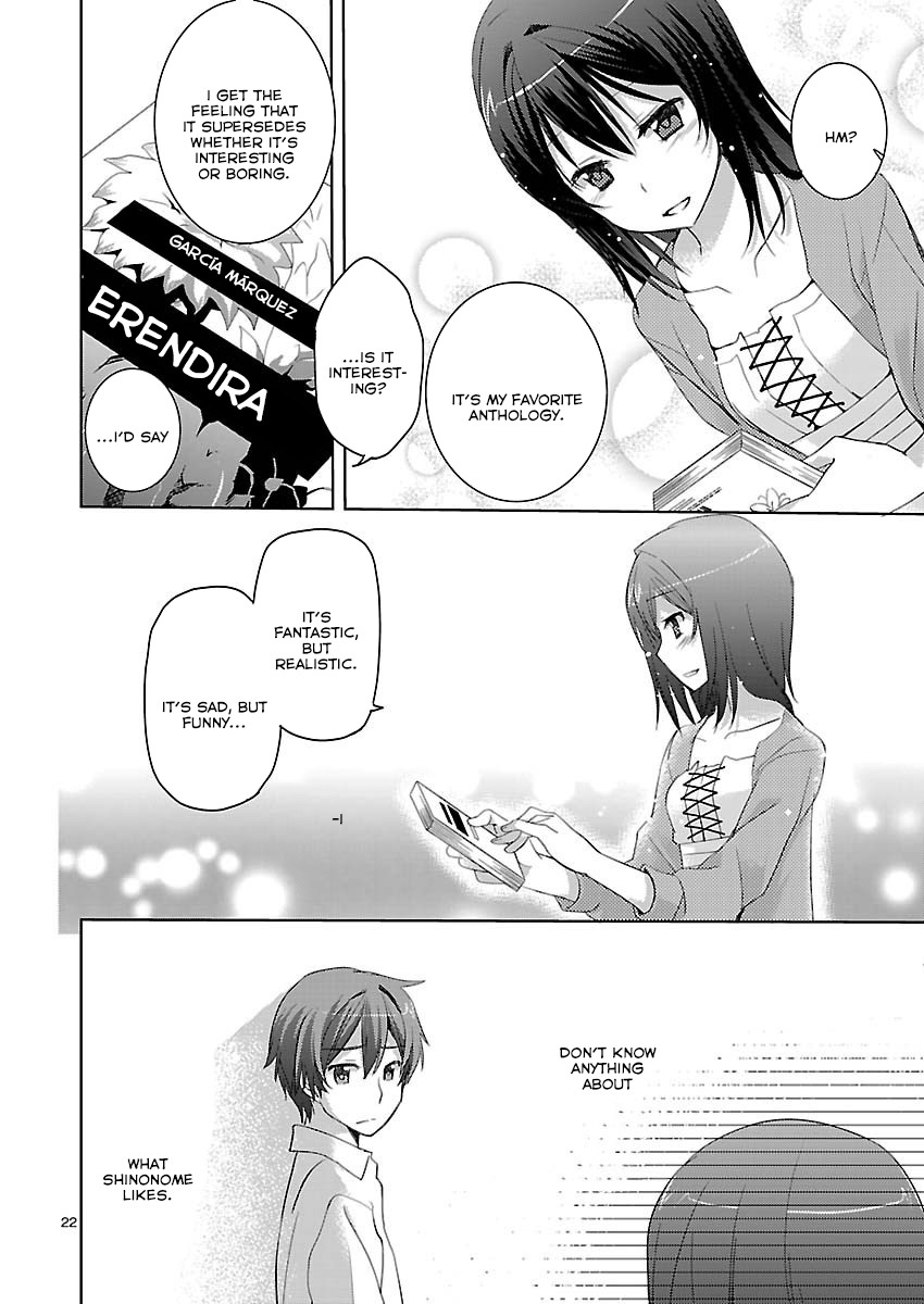 Shinonome Yuuko wa Tanpen Shousetsu o Aishite Iru Chapter 8 page 22 - Chapter 8