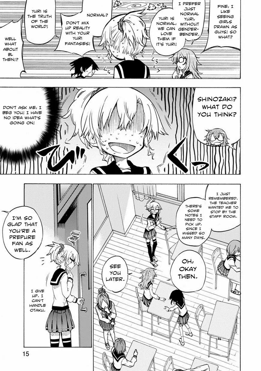 Shinozaki-san Ki o Ota Shika ni! Chapter 1 page 15 - Chapter 1: Don't become an Otaku, Shinozaki!