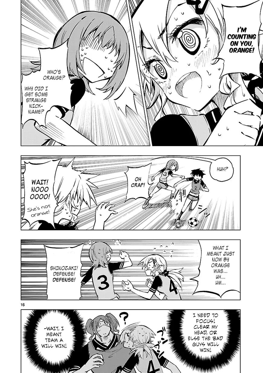 Shinozaki-san Ki o Ota Shika ni! Chapter 10 page 16 - Chapter 10: Finish It, Akina! Friendship Shot!!