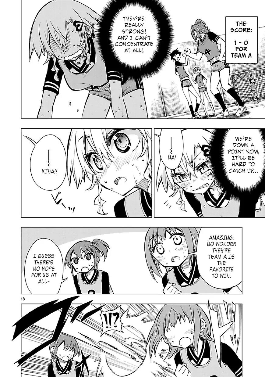 Shinozaki-san Ki o Ota Shika ni! Chapter 10 page 18 - Chapter 10: Finish It, Akina! Friendship Shot!!
