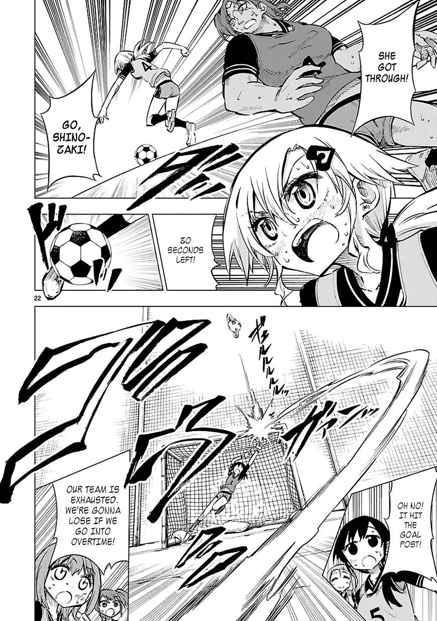 Shinozaki-san Ki o Ota Shika ni! Chapter 10 page 22 - Chapter 10: Finish It, Akina! Friendship Shot!!