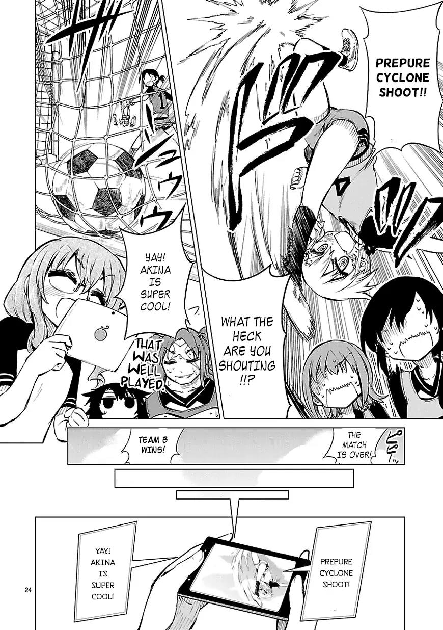 Shinozaki-san Ki o Ota Shika ni! Chapter 10 page 24 - Chapter 10: Finish It, Akina! Friendship Shot!!
