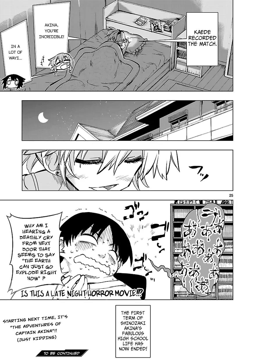 Shinozaki-san Ki o Ota Shika ni! Chapter 10 page 25 - Chapter 10: Finish It, Akina! Friendship Shot!!