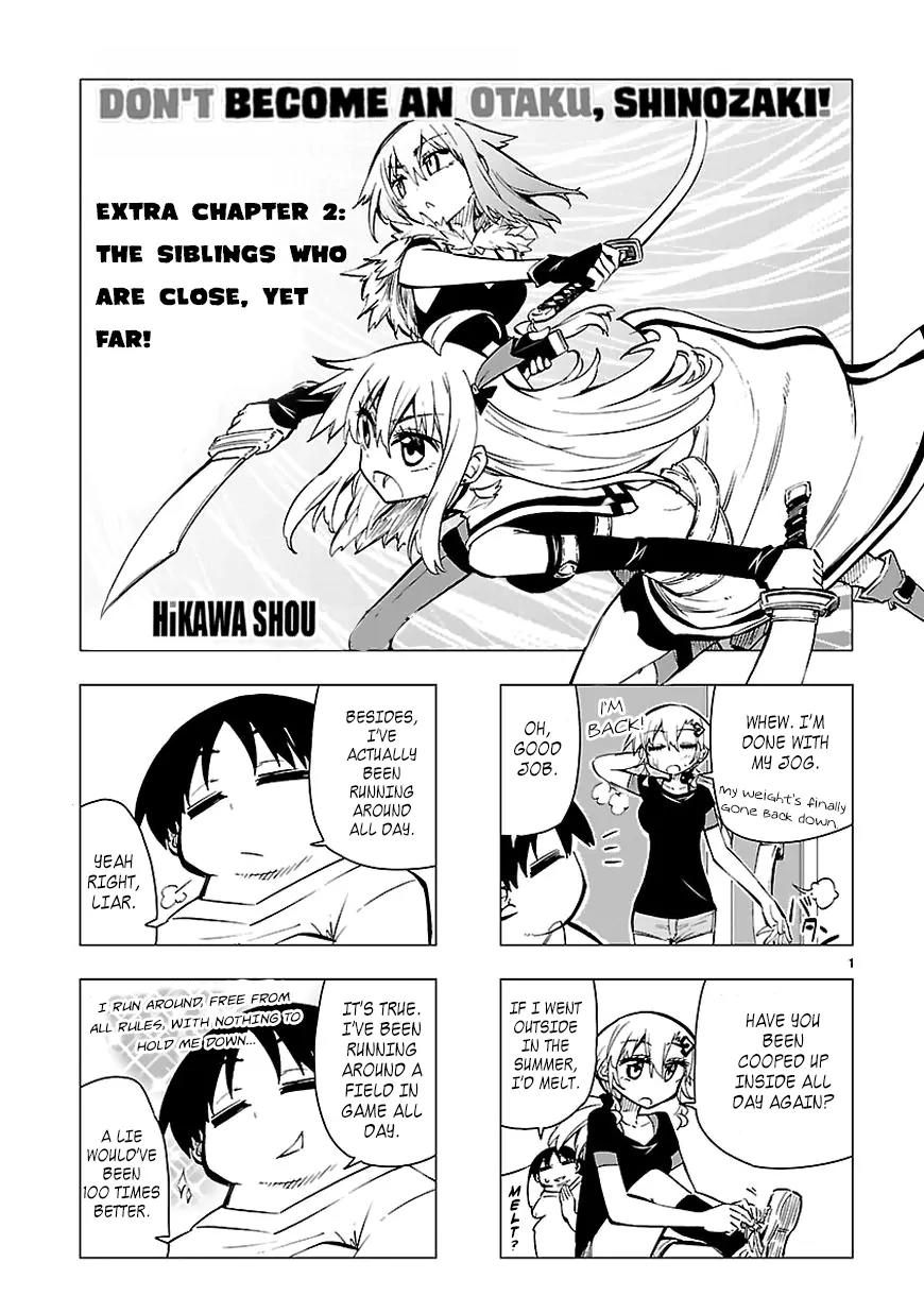 Shinozaki-san Ki o Ota Shika ni! Chapter 12.5 page 1 - Chapter 12.5: Extra: The Siblings Who Are Close, Yet Far!