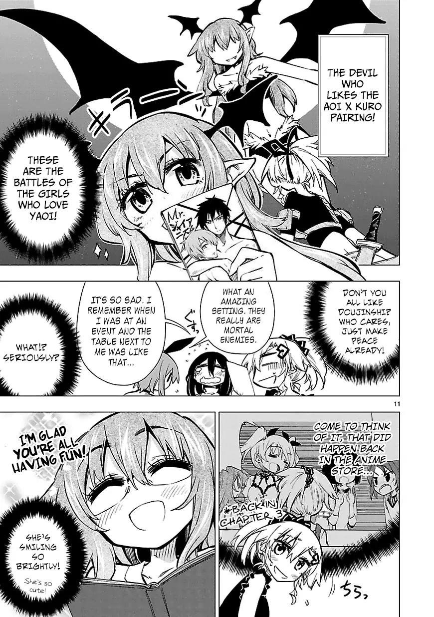 Shinozaki-san Ki o Ota Shika ni! Chapter 13 page 11 - Chapter 13: The Limitless Possibilities of Tabletop Roleplaying Games
