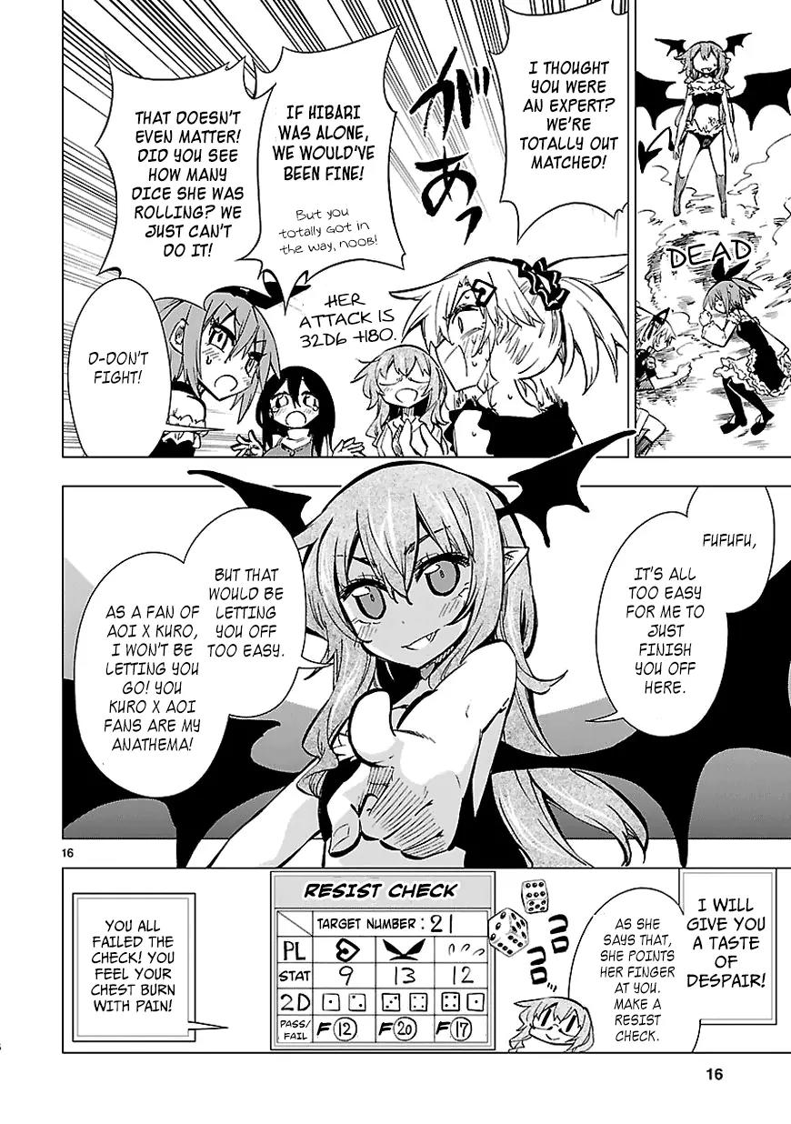Shinozaki-san Ki o Ota Shika ni! Chapter 13 page 16 - Chapter 13: The Limitless Possibilities of Tabletop Roleplaying Games