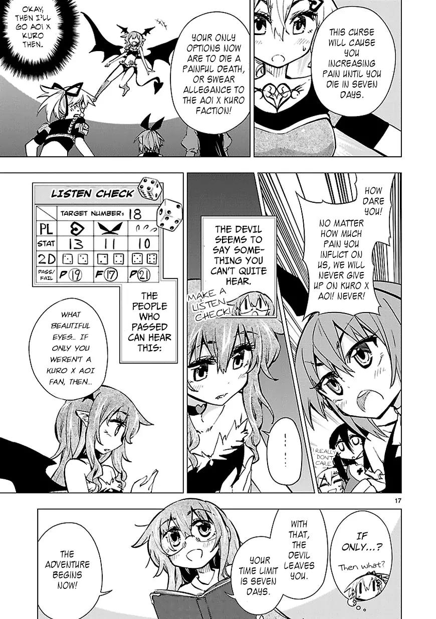 Shinozaki-san Ki o Ota Shika ni! Chapter 13 page 17 - Chapter 13: The Limitless Possibilities of Tabletop Roleplaying Games