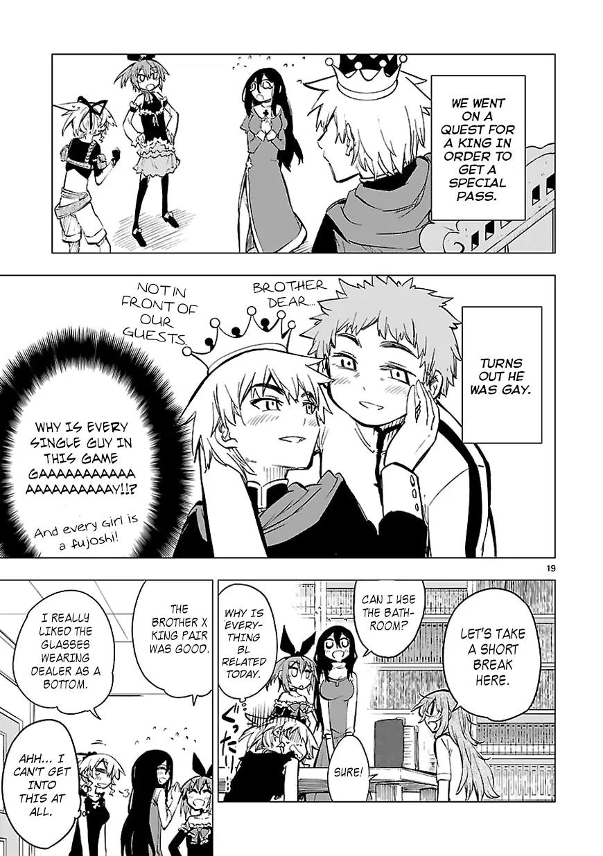 Shinozaki-san Ki o Ota Shika ni! Chapter 13 page 19 - Chapter 13: The Limitless Possibilities of Tabletop Roleplaying Games