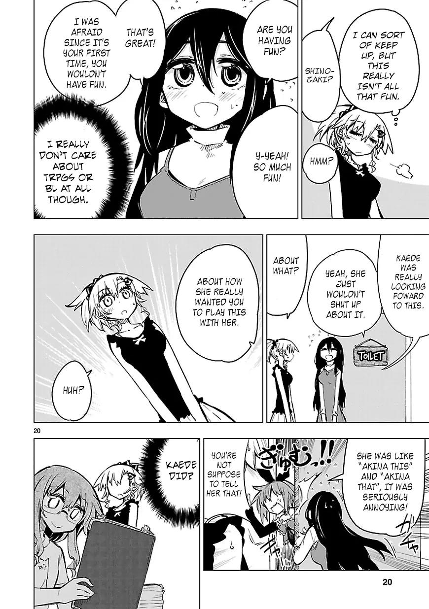Shinozaki-san Ki o Ota Shika ni! Chapter 13 page 20 - Chapter 13: The Limitless Possibilities of Tabletop Roleplaying Games