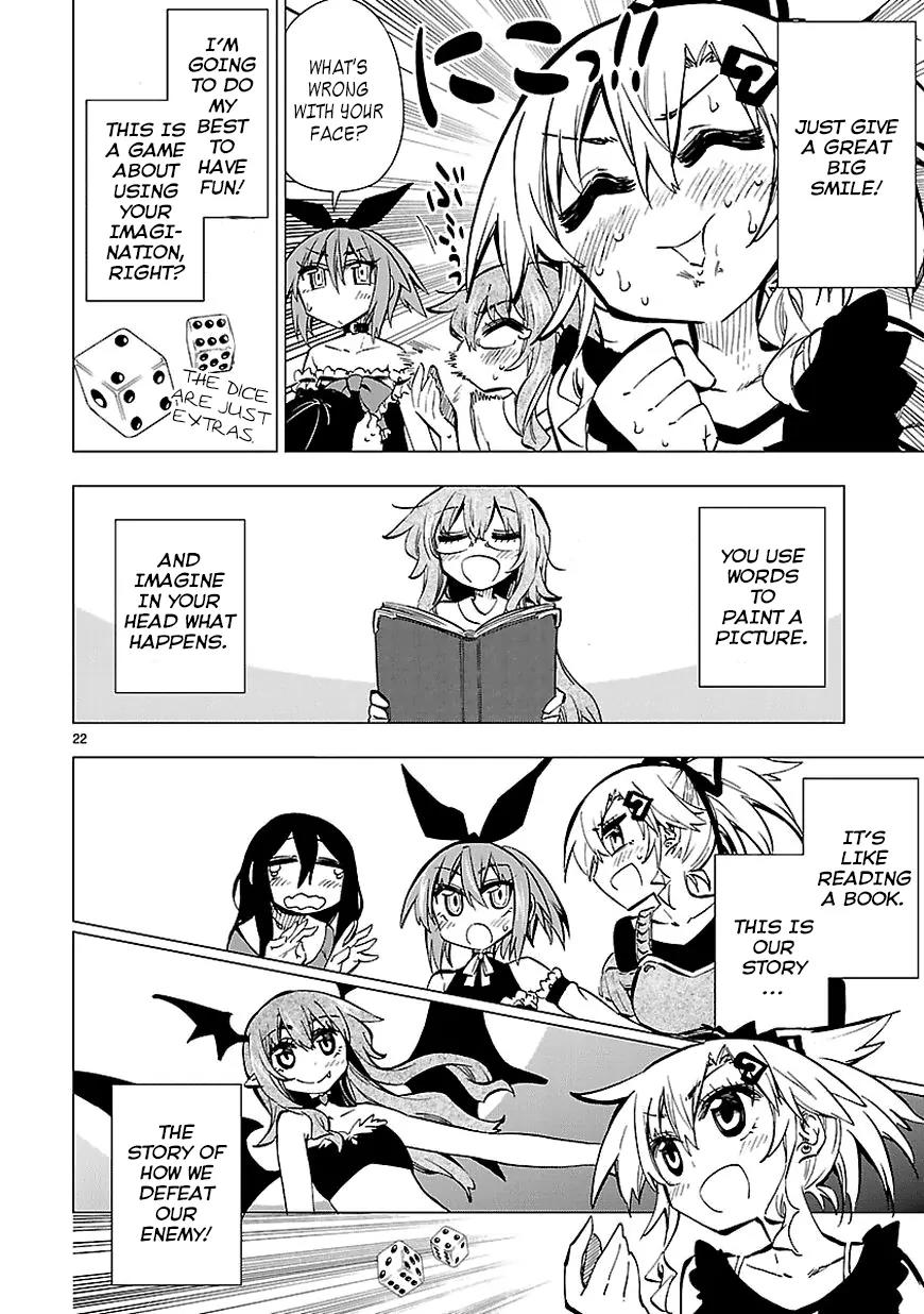 Shinozaki-san Ki o Ota Shika ni! Chapter 13 page 22 - Chapter 13: The Limitless Possibilities of Tabletop Roleplaying Games