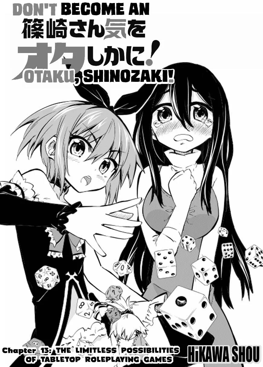 Shinozaki-san Ki o Ota Shika ni! Chapter 13 page 5 - Chapter 13: The Limitless Possibilities of Tabletop Roleplaying Games