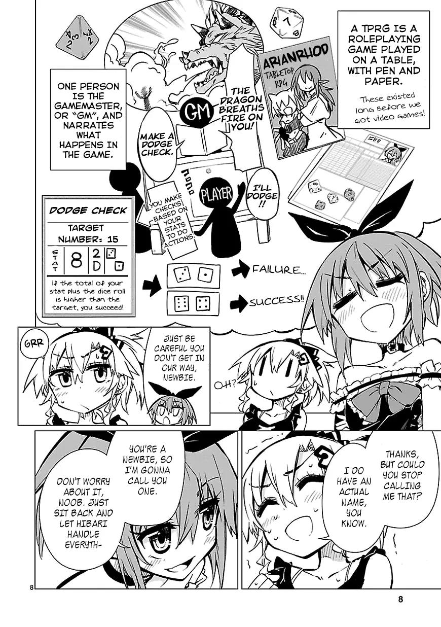 Shinozaki-san Ki o Ota Shika ni! Chapter 13 page 8 - Chapter 13: The Limitless Possibilities of Tabletop Roleplaying Games