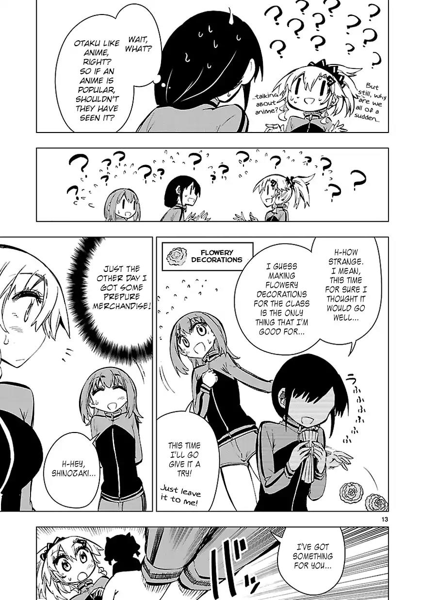 Shinozaki-san Ki o Ota Shika ni! Chapter 22 page 13 - Chapter 22: Before Getting Ready for the Festival