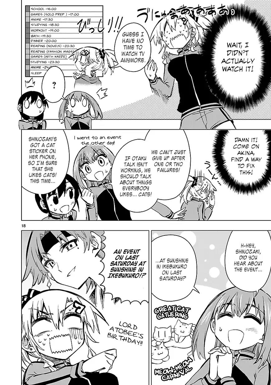 Shinozaki-san Ki o Ota Shika ni! Chapter 22 page 18 - Chapter 22: Before Getting Ready for the Festival