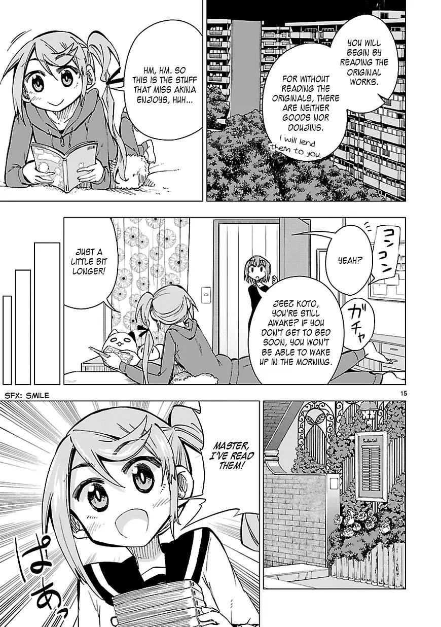 Shinozaki-san Ki o Ota Shika ni! Chapter 25 page 15 - Chapter 25: Don't Become an Otaku, Shiinamachi!