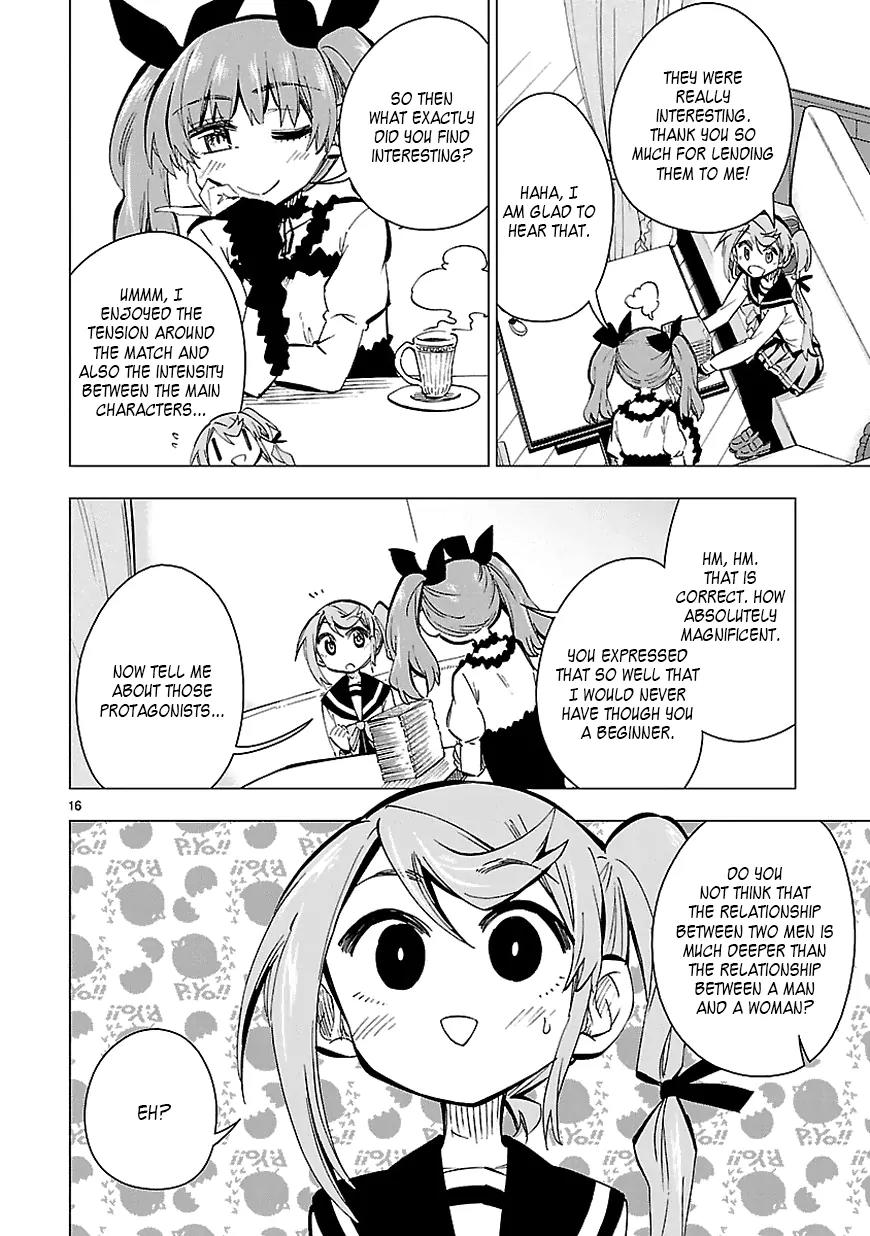 Shinozaki-san Ki o Ota Shika ni! Chapter 25 page 16 - Chapter 25: Don't Become an Otaku, Shiinamachi!