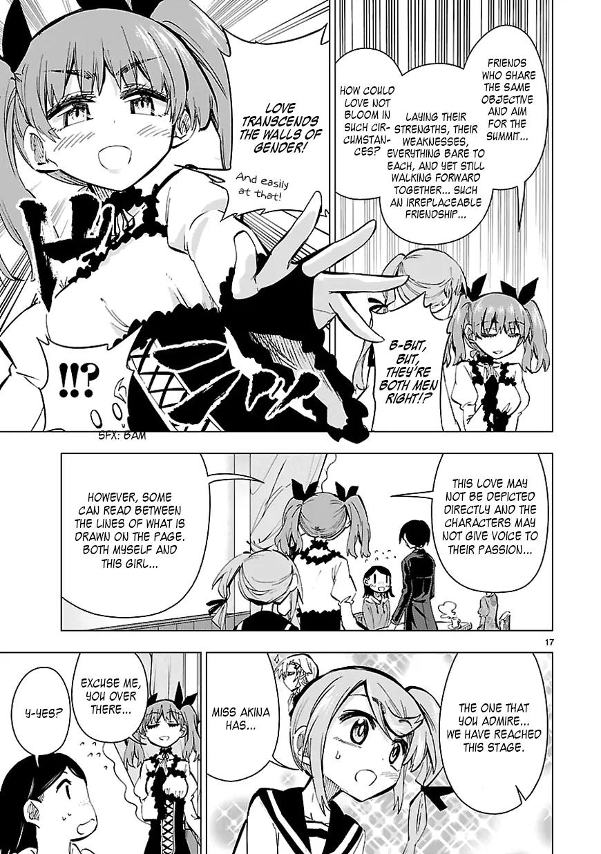 Shinozaki-san Ki o Ota Shika ni! Chapter 25 page 17 - Chapter 25: Don't Become an Otaku, Shiinamachi!