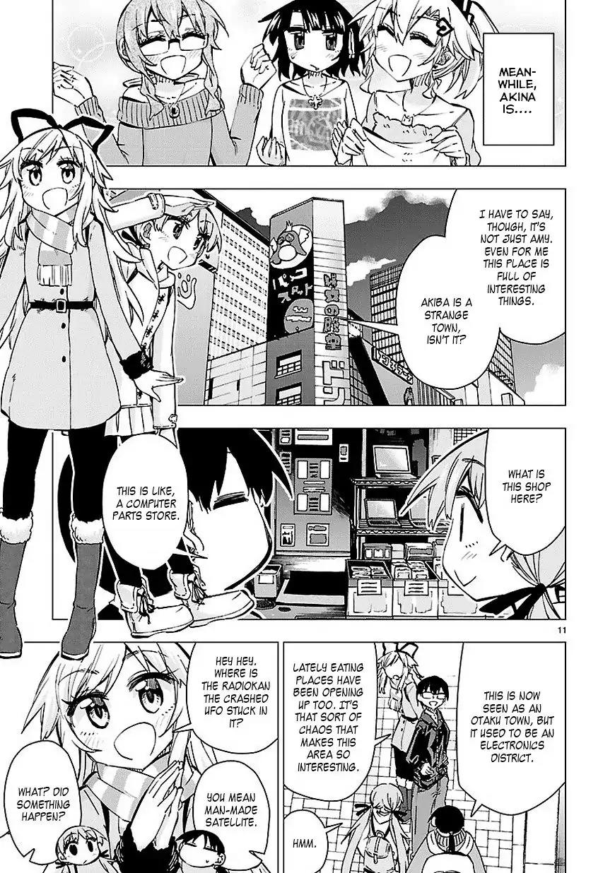 Shinozaki-san Ki o Ota Shika ni! Chapter 35 page 11 - Chapter 35: Mako and the Blonde Angel