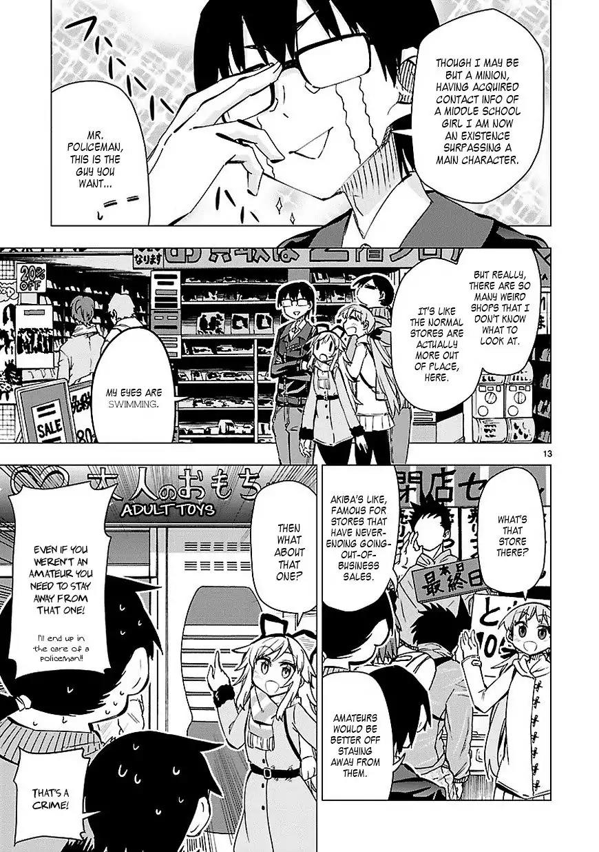 Shinozaki-san Ki o Ota Shika ni! Chapter 35 page 13 - Chapter 35: Mako and the Blonde Angel