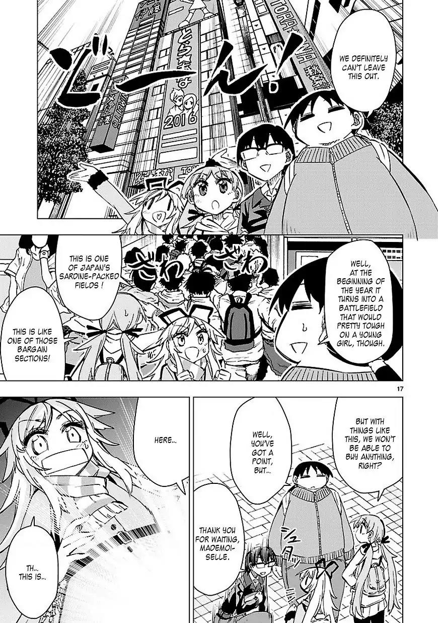 Shinozaki-san Ki o Ota Shika ni! Chapter 35 page 17 - Chapter 35: Mako and the Blonde Angel