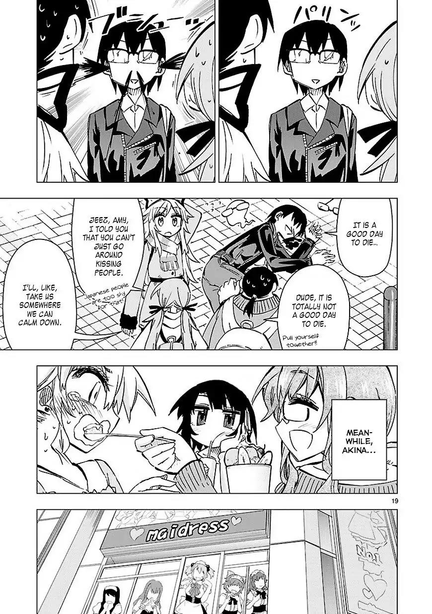Shinozaki-san Ki o Ota Shika ni! Chapter 35 page 19 - Chapter 35: Mako and the Blonde Angel